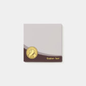 Arm Wrestling Gold Post-it® Notes (Voorkant)