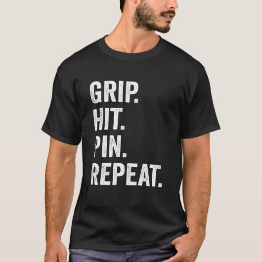 Arm Wrestling & Hand Wrestling Designs For Arm Wre T-shirt (Voorkant)