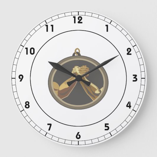 Arm Wrestling Medal Grote Klok (Voorkant)