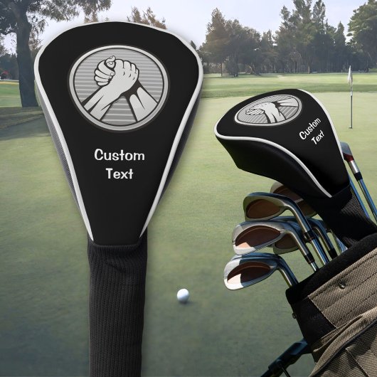 Arm Wrestling Silver Golfheadcover