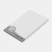 Arm Wrestling Silver Post-it® Notes (Schuin)