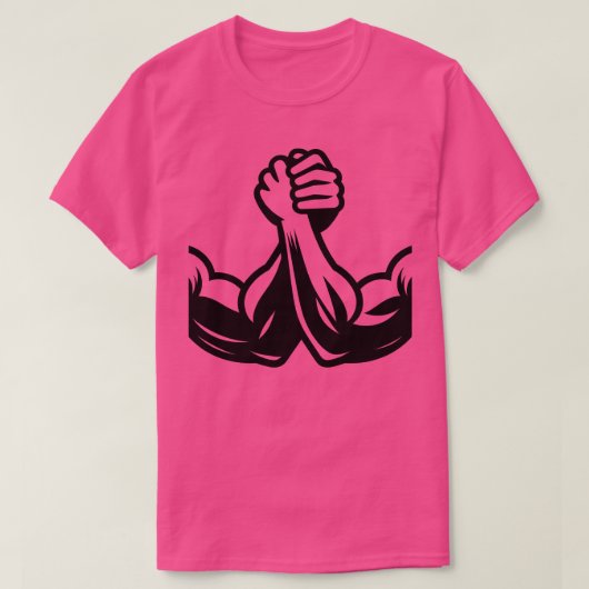 Arm Wrestling T-shirt (Design voorkant)
