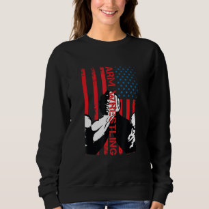 Arm Wrestling Usa vlag Trui
