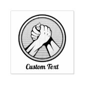 Arm Wrestling Zelfinktende Stempel (Design)