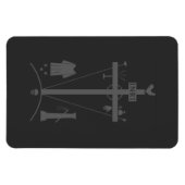 Arma Christi Magnet Magneet (Horizontaal)