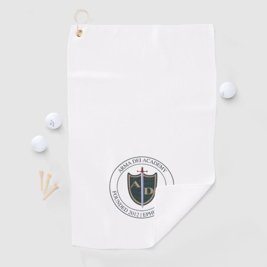 Arma Dei Academy Golf Towel Golfhanddoek (Insitu)