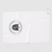 Arma Dei Academy Golf Towel Golfhanddoek (Horizontaal)