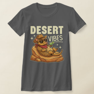 Armachillo Funny Armadillo Chill Desert Vibes  T-shirt