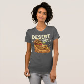 Armachillo Funny Armadillo Chill Desert Vibes  T-shirt (Voorkant volledig)