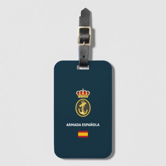 Armada Española paspoort telefoonhoesje Bagagelabel (Voorkant (verticaal))