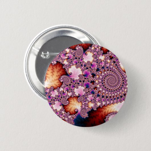 Armada - Fractal Ronde Button 5,7 Cm (Voorkant /achterkant)