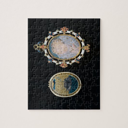 Armada Jewel, miniatuur van koningin Elizabeth I e Legpuzzel (Verticaal)