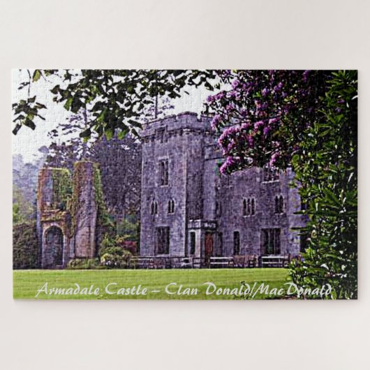 Armadale Castle - Clan Donald/MacDonald Legpuzzel (Horizontaal)