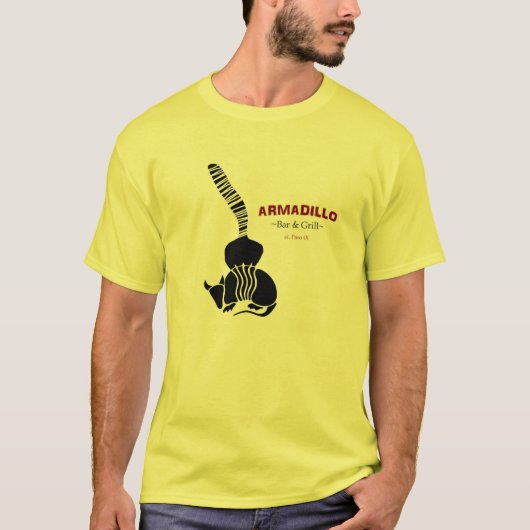 Armadillo Bar & Grill T-shirt (Voorkant)
