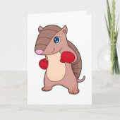 Armadillo boksen boks handschoenen kaart (Voorkant)