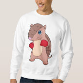 Armadillo Boxer Boxer Boxing-handschoenen Trui (Voorkant)