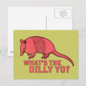 Armadillo Briefkaart (Voorkant / Achterkant)