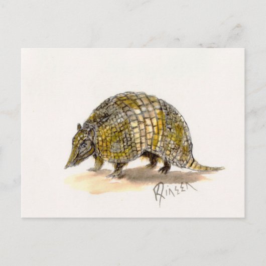 Armadillo Briefkaart (Voorkant)