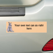 Armadillo Bumpersticker (Op auto)