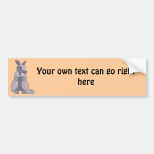 Armadillo Bumpersticker