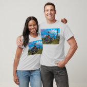 Armadillo Cactus Cowboy T-shirt (Unisex)