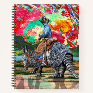 Armadillo Cowboy Notitieboek