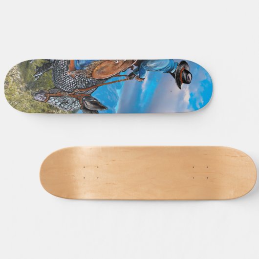 Armadillo Cowboy Persoonlijk Skateboard (Horizontaal)