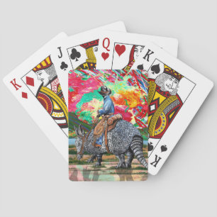 Armadillo Cowboy Pokerkaarten