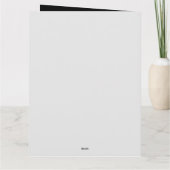 Armadillo Dier Inspirerend Groet Kaart (Achterkant)