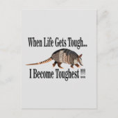 Armadillo dierlijk Inspirerend Briefkaart (Voorkant)