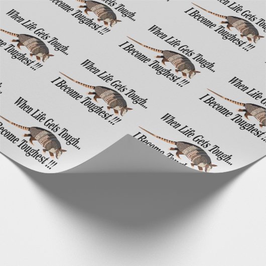 Armadillo dierlijk Inspirerend Cadeaupapier (Hoek)