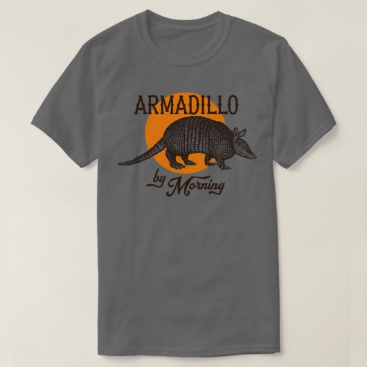 Armadillo door de ochtend t-shirt (Design voorkant)