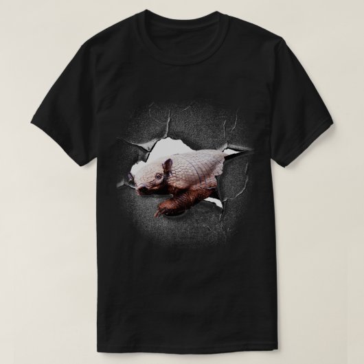 Armadillo Face Breakthrough T-shirt (Design voorkant)
