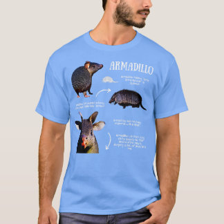 Armadillo Fun Feiten T-shirt