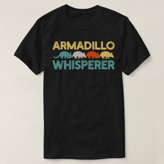 Armadillo Funny Retro Gift T-shirt (Design voorkant)