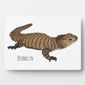 Armadillo girdled lizard cartoon illustratie fotoplaat (voorkant)