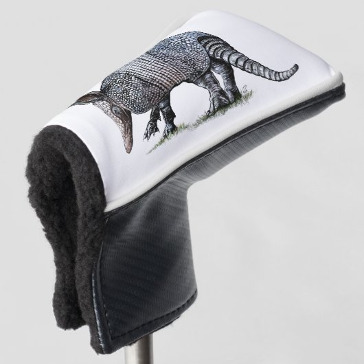 Armadillo Golfheadcover (3/4 voorkant)