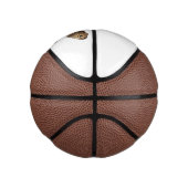 Armadillo gordeldier hagedis cartoon illustratie basketbal (Rechts)