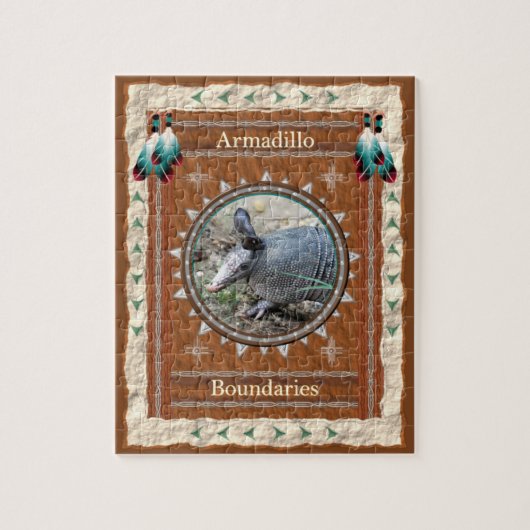 Armadillo Grens Energie Legpuzzel (Verticaal)