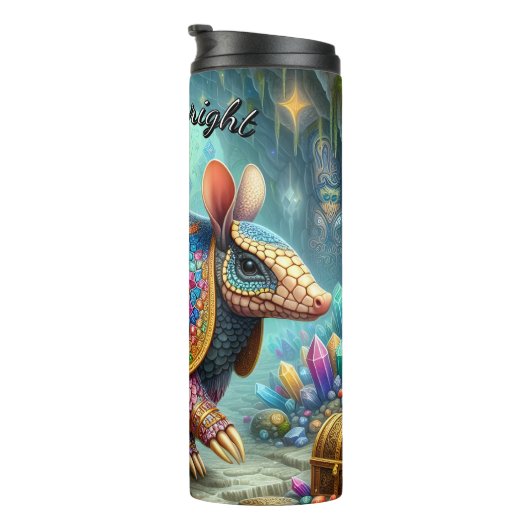 Armadillo in een grot thermosbeker (Geroteerd rechts)