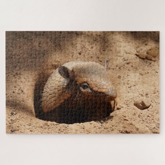 Armadillo in het Gezegde Hole Hallo Legpuzzel (Horizontaal)