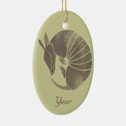  Armadillo Keramisch Ornament (Rechts)