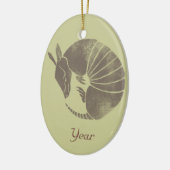  Armadillo Keramisch Ornament (Links)