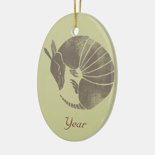  Armadillo Keramisch Ornament (Links)