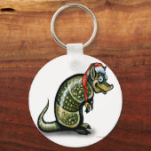 Armadillo Kerstmis Sleutelhanger (Voorkant)