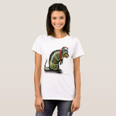 Armadillo Kerstmis T-shirt (Voorkant volledig)