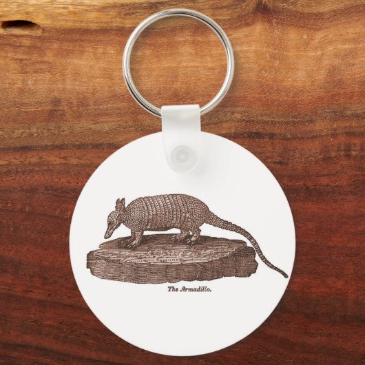 Armadillo Lithograaf Sleutelhanger (Voorkant)