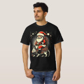 Armadillo Lover Ugly Santa Riding Armadillo T-shirt (Voorkant volledig)