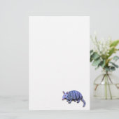Armadillo maakt leuke leuke, unieke armadillos leu briefpapier (Staand voorkant)