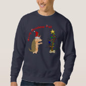 Armadillo Merry Kerstshirt Trui (Voorkant)